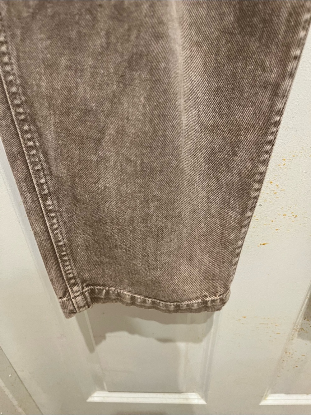 EUC GAP Mid-Rise Pull-On Easy Cargo Jeans in Tan Size Small - Picture 6 of 15